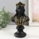 Souvenir Polystone "Bust. Queen" Black with gold 9x12.5x22 cm