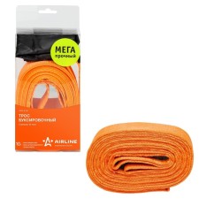 VIP cable towing tape 10 tons, 5 m, without hooks, with a bag Airline ATR-P-10