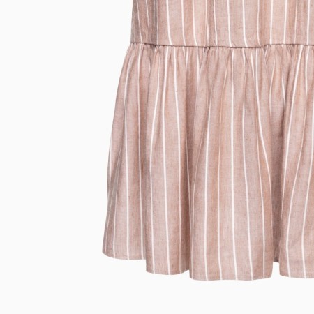 Women's dress on the wrapper Mist Plus-Size, size 50, beige color-7