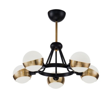 Freya Fr5009PL-05B Silvia, 580x580x450 mm, E14, 5x60W, Black color