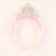 Carnival set "Princess" 3 objects: skirt, rim, rod, color pink