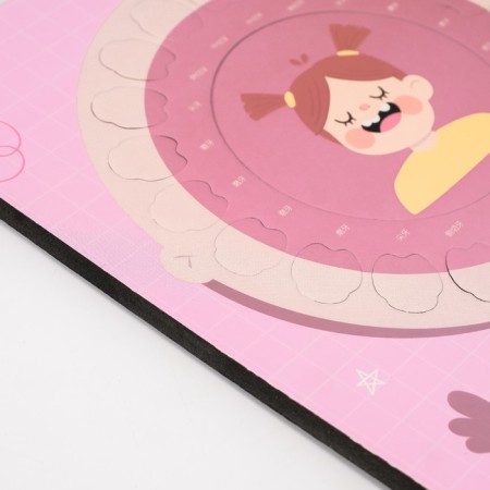 Photo frame plastic 9x9 cm "Milk tooth" pink 2x23x27 cm-10