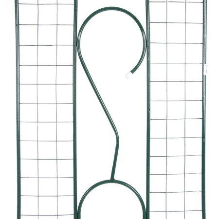 Shpalera, 210 × 50 × 1 cm, metal, green, "patterned"-6