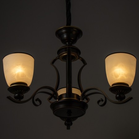 Aruna chandelier 3x40W E27 Black 62x62x46 cm Bayerlux-3