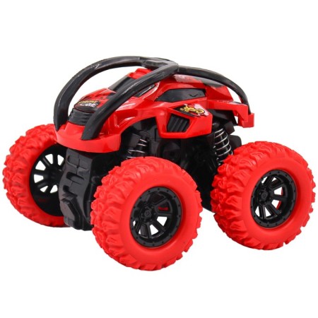 Friction Funky Toys "Crowdish", 4x4, springs, red red