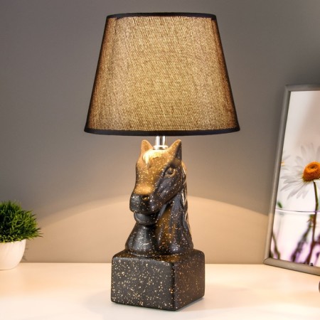 Horse table lamp E14 40W Black 22x22x41 cm Risalux-1