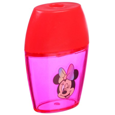 Plastic sharpener, red color, Minnie Mouse-2
