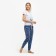 Female set (T -shirt, trousers) sailor, white color, size 42