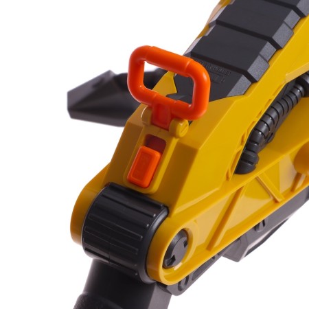 Blaster "Speed ​​-shot", shoots with soft bullets, works on batteries-11