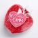 Love bath salt, 415 g, aroma of strawberry pudding, pure happiness
