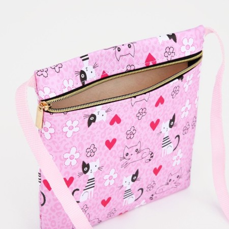 Bag's bag with lightning, pink color-2