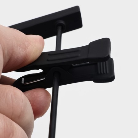 Shoulders - hanger with clamps LadoM Soft -Touch 37.5 × 15.5 × 1.1 cm, 2 pcs-5