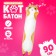 Soft toy "cat", 90 cm, redhead color