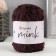 Yarn "mink" 100% polyamide 75m/50g (342 plum)