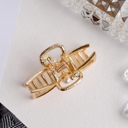 Hair crab "Liberty" Bant, 4.5 cm, gold-1
