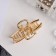 Hair crab "Liberty" Bant, 4.5 cm, gold