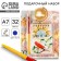 Set of Notepad "Golden Teacher", A7 format, 32 sheets, plastic pen, blue paste
