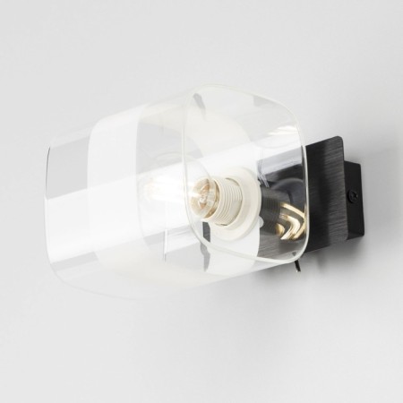Sconces Citilux "Virta" CL139312, 12x10 cm, 1x60W, E14, Black Color Black-2