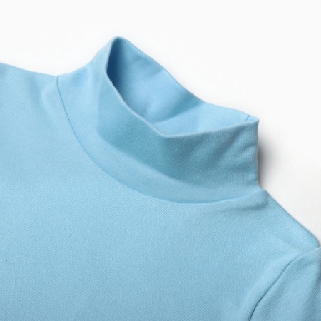 Turtleneck for the boy, the color of light blue, height 116 cm-1