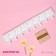 Form for ice cream "Heart. Maxi ”, silicone, 49 × 6.5 × 2 cm, 8 cells, sticks 50 pcs, white color