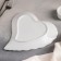 Ceramic serving dish "Heart", 23 × 21 × 2 cm