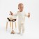 Children's pants Minaku, milk color, height 68-74cm