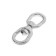 Twallow loop-Petly Tundra Krep, 8 mm, galvanized, 1 pc.