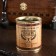 A set of whiskey stones "a real man. Barrel", in a tin can, 9 pcs.