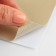 Artificial leather, with an adhesive base, 137 × 50 cm, 0.5 mm, milk color
