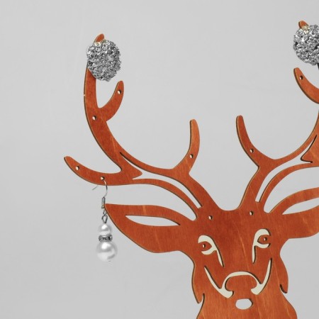 Stage for jewelry "Deer", plywood, color Polyander-3