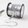 Sequins on threads, holography, 6 mm, 91 ± 1 m, silver color