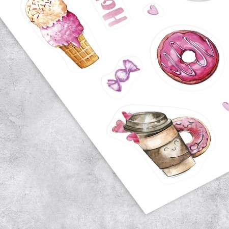 Style "Sweet", 8 sheets, 14 x 21 cm-2
