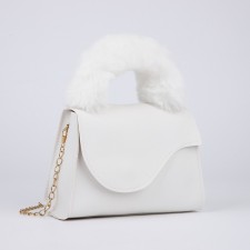 Baby bag on magnet, white color