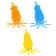 Hedgehog "squid" light, color mix