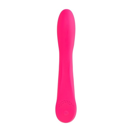 Unrealistic vibrator Jos Twig, 5 modes, silicone, pink color, 20.5 cm, D 3.4 cm-9