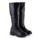 Women's boots, black color, size 41