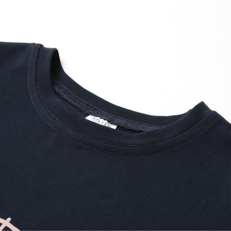 Children's Minaku T -shirt, blue color, height 140 cm-5