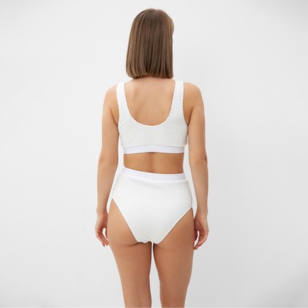 Separate Minaku women's swimsuit with a top color white, size 48-3