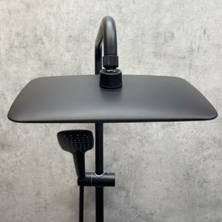 Shower system Comforty FF074R-CMT, black matte color-3