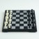 Magnetic chess, 19.5 x 19.5 cm, black and white