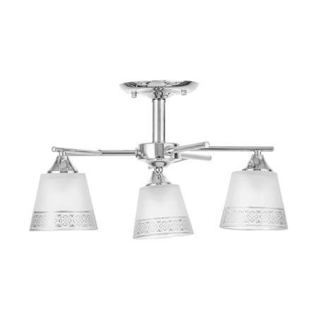 Lamp ceiling angel 52x52x27, 3x60W E27, chrome-4