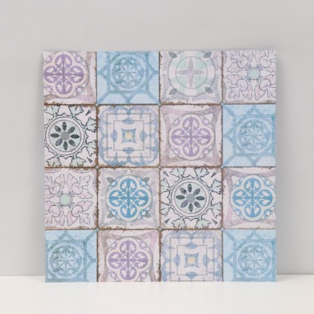 Photophone bilateral cardboard density 350 g "Ceramic tile" 50x50 cm-2