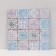 Photophone bilateral cardboard density 350 g "Ceramic tile" 50x50 cm
