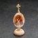 Souvenir "Icon with a cross", on a stand, selenite