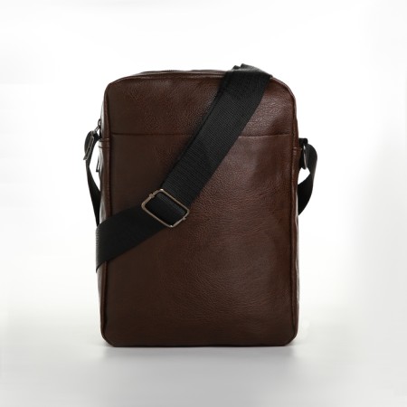 Male bag, brown color-3