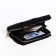 Children's wallet with lightning, black color
