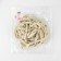 Decorative braid with pompons, 12 ± 2 mm, 9.1 ± 0.5 m, milk color
