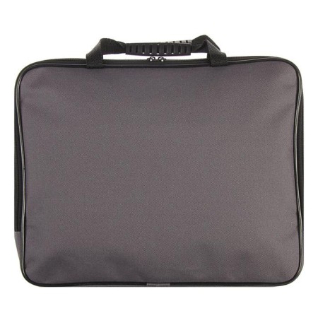 Folder with handles Textile A4, 370 x 290 x 50 mm, calligrata, 1c15 "Kingisepp", external/inner pocket, gray-3
