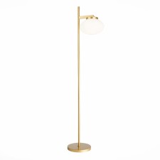 The floor lamp ST LUCE. SL1503.205.01. Modica. 1x40 W, E27, 40.5x40.5x148 cm, golden color