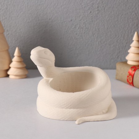 Sninker "Snake" Twist 8*10*6 cm white-1